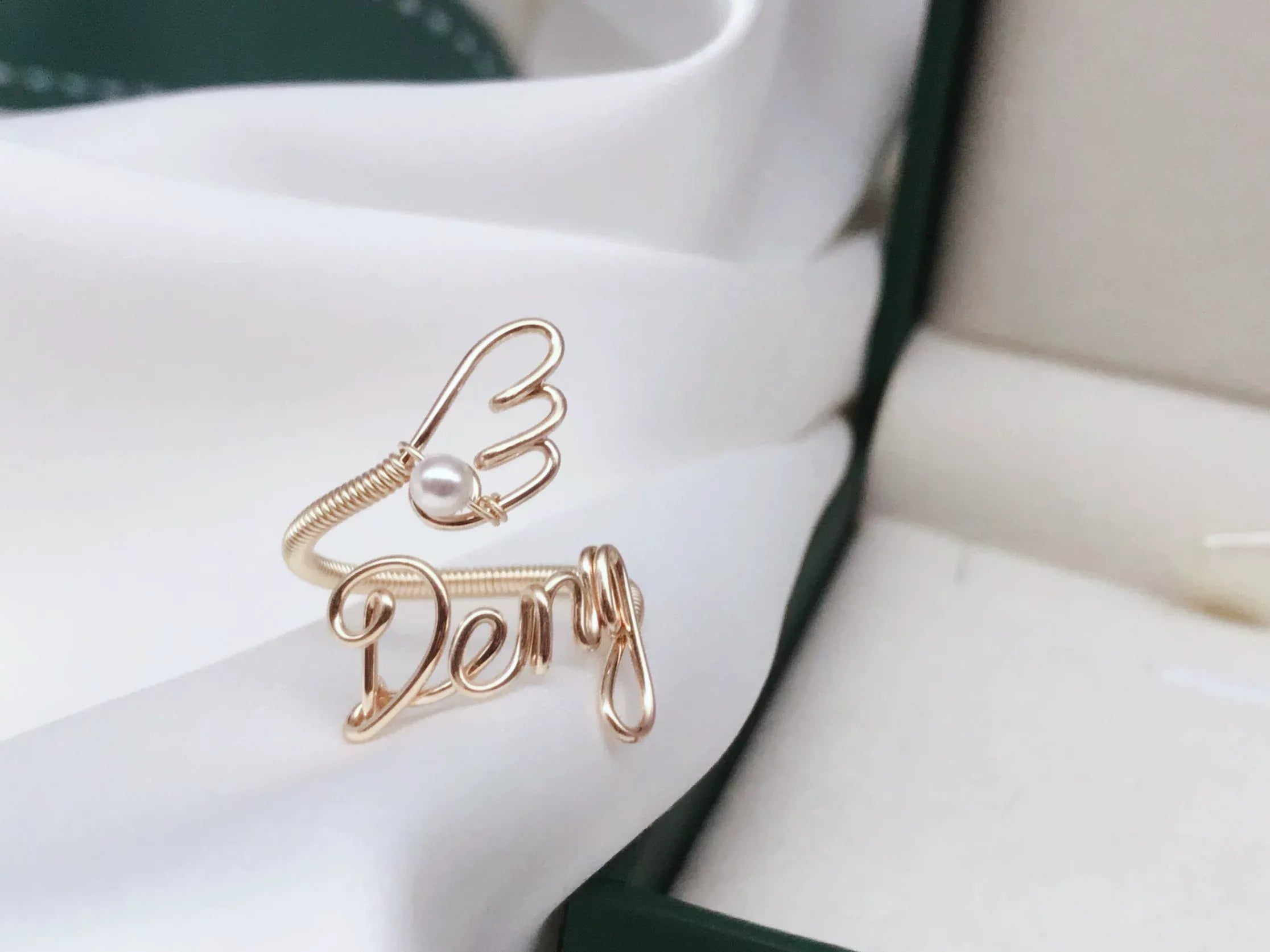 custom Name Ring