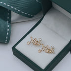 Personalized Wire Name Earrings