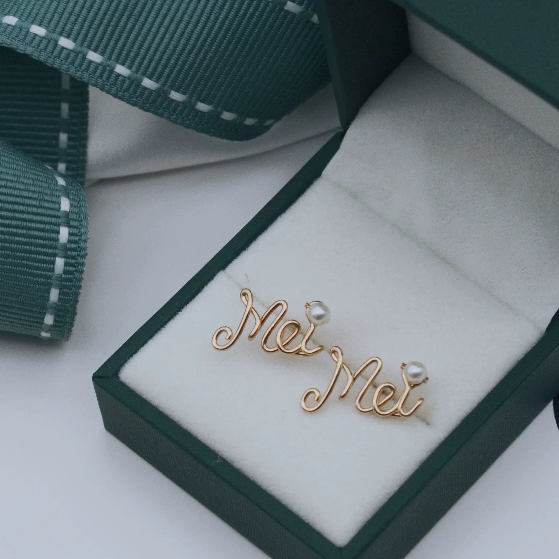 Personalized Wire Name Earrings