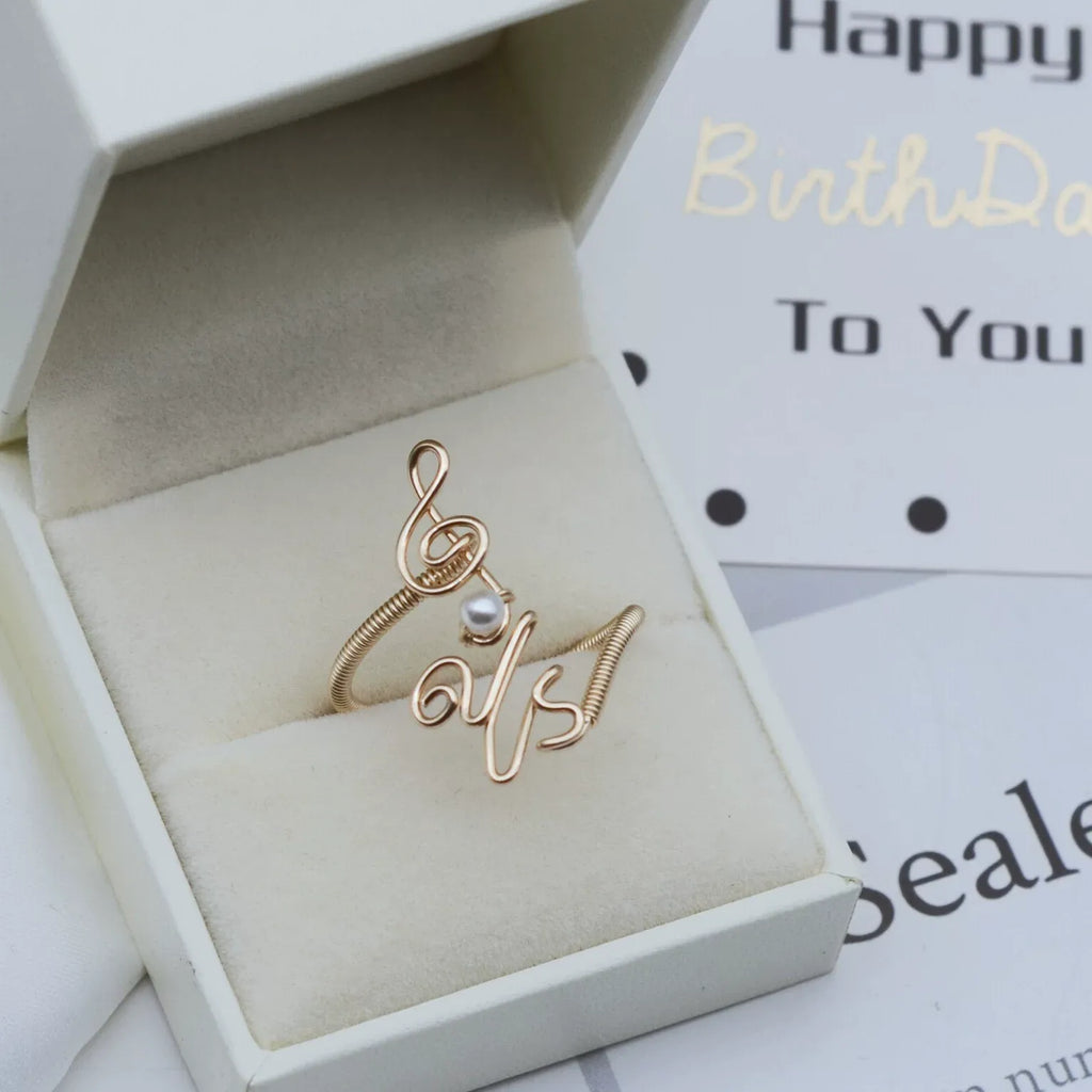 custom Name Ring