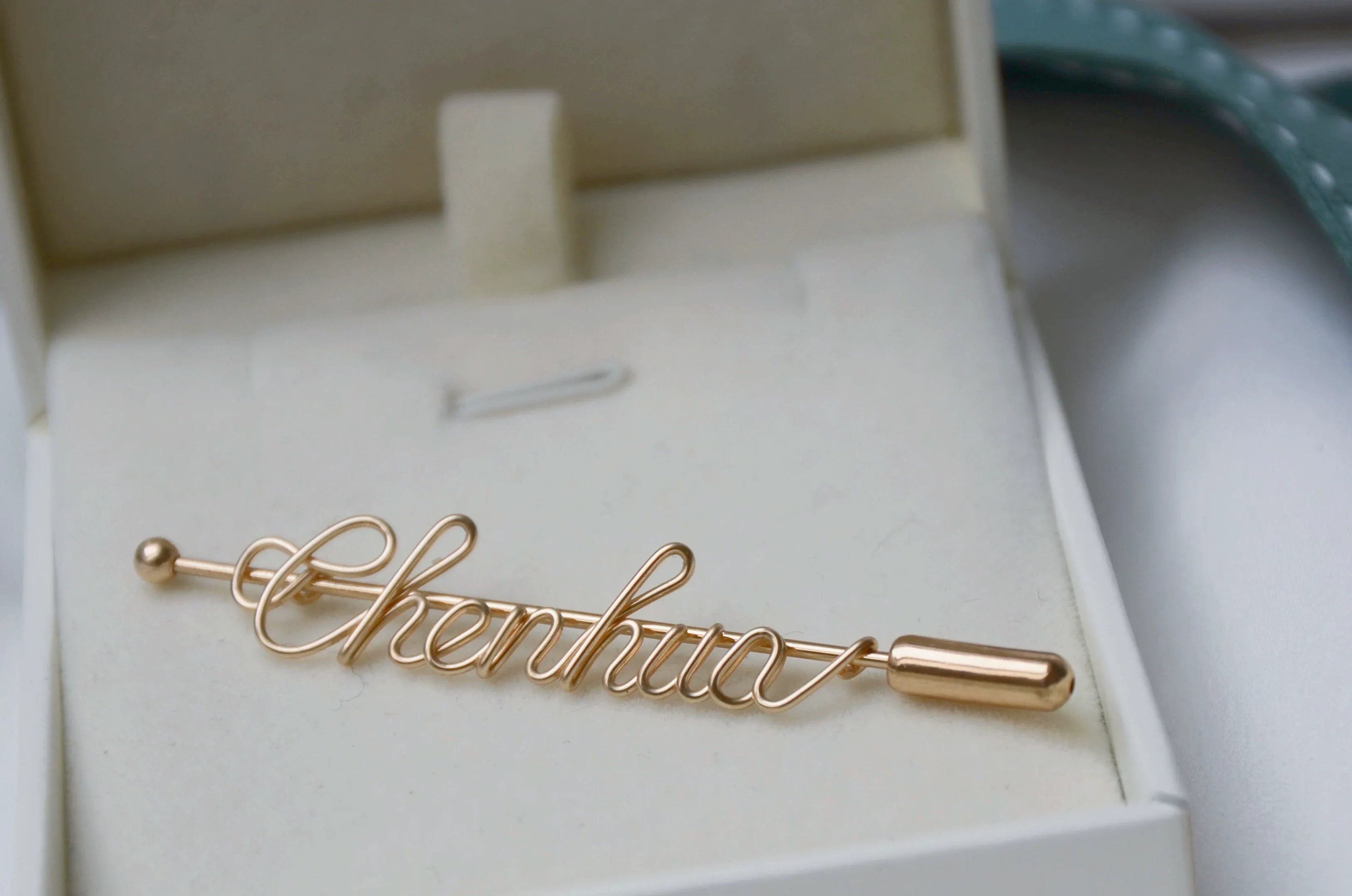 Custom-made brooches