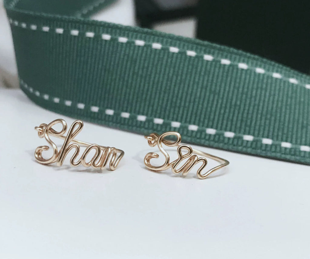 custom Name Ring
