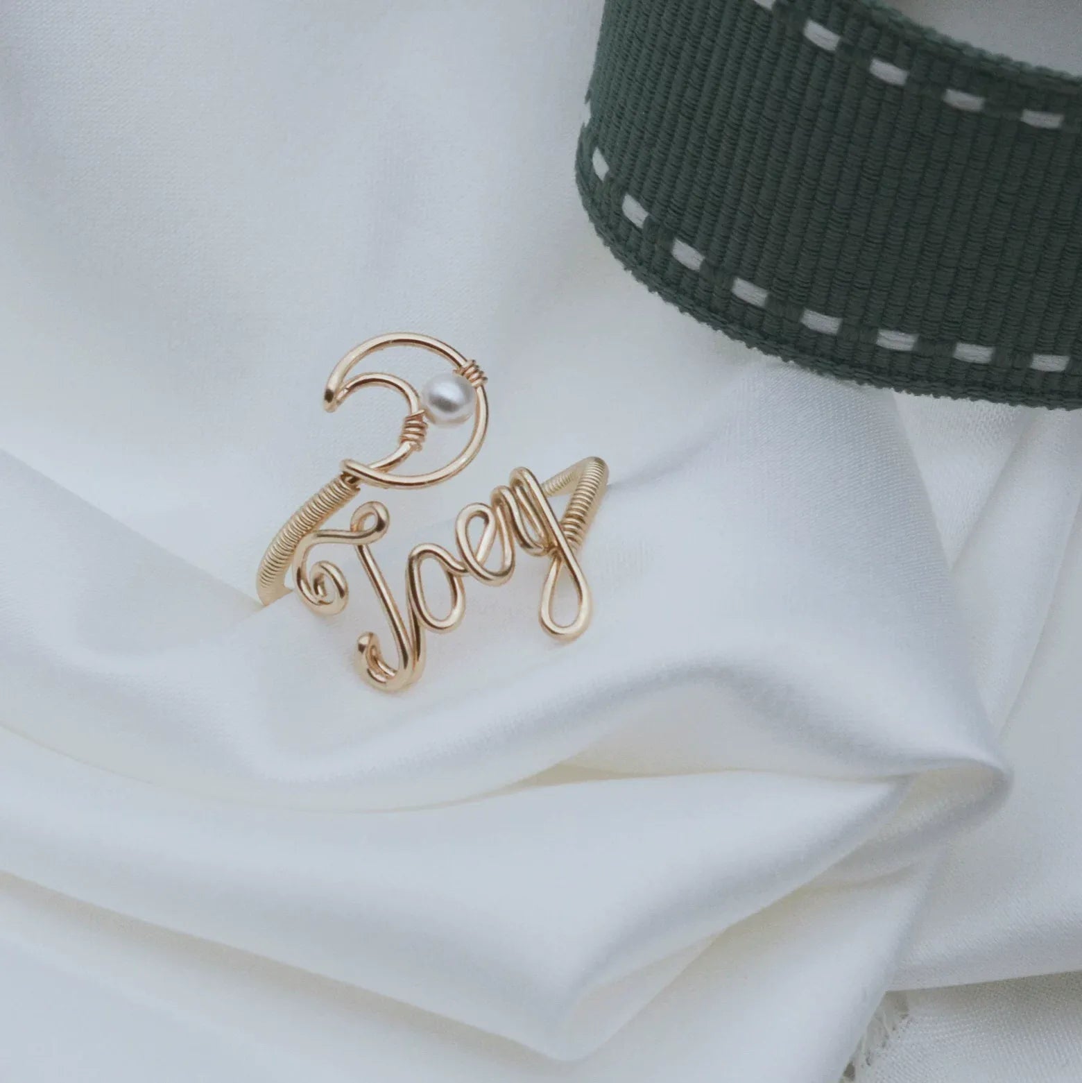 custom Name Ring