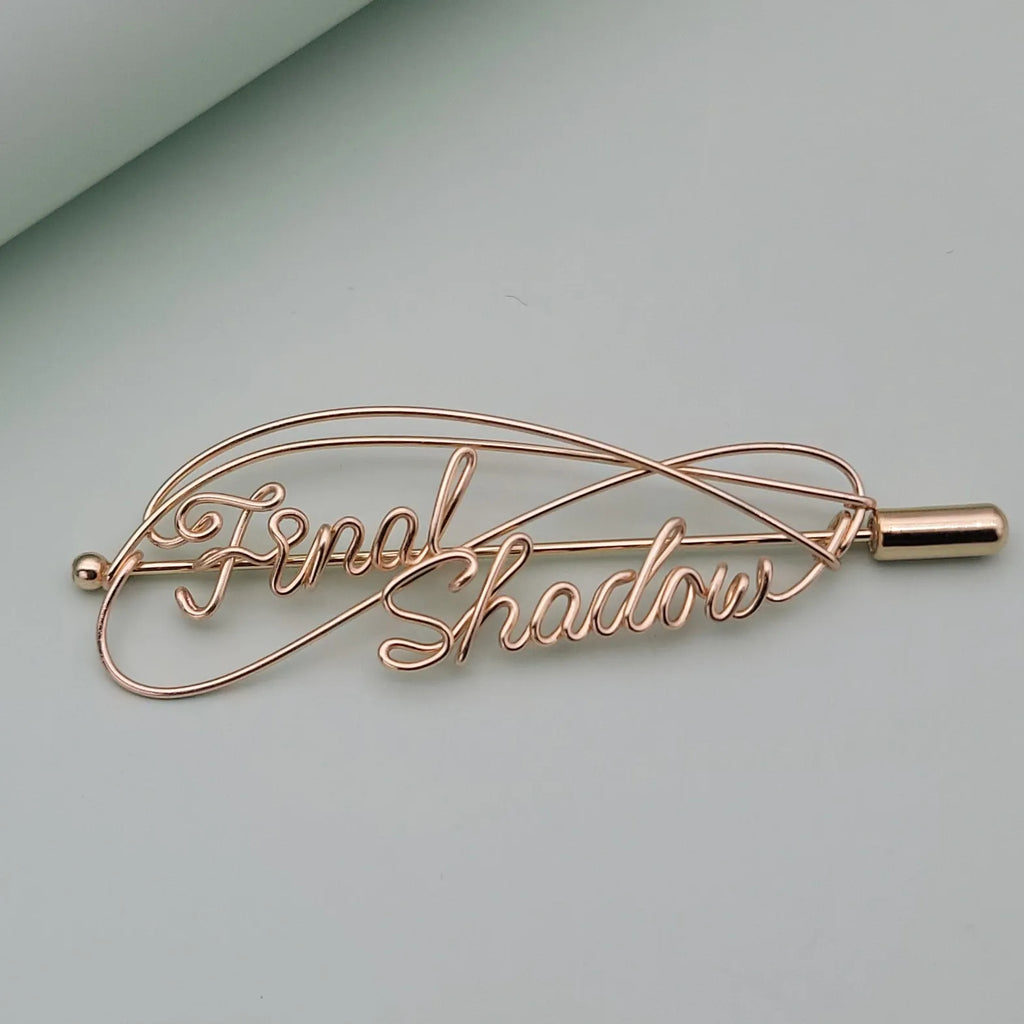 Custom-made brooches