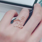 custom Name Ring
