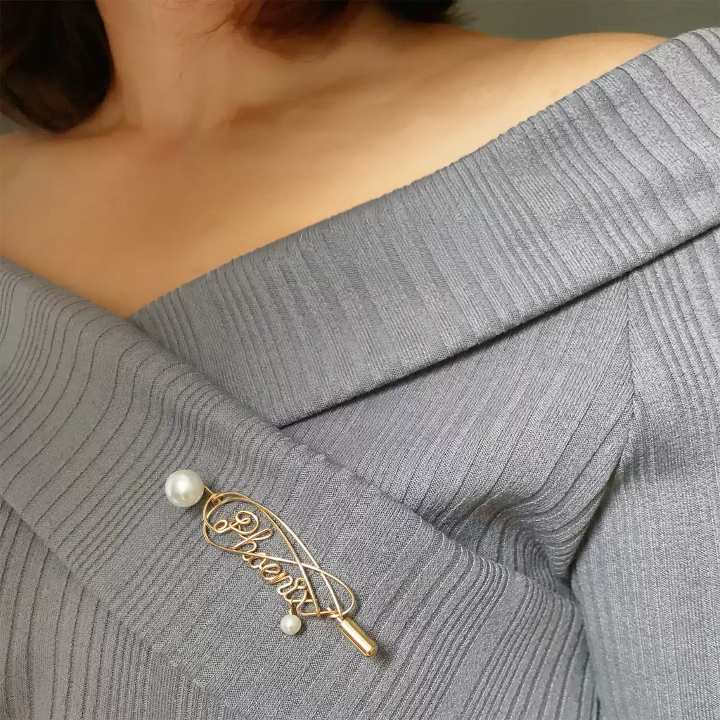 Custom-made brooches